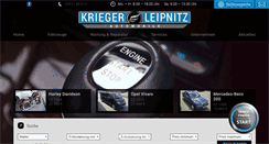 Desktop Screenshot of krieger-leipnitz.de