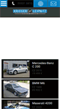 Mobile Screenshot of krieger-leipnitz.de